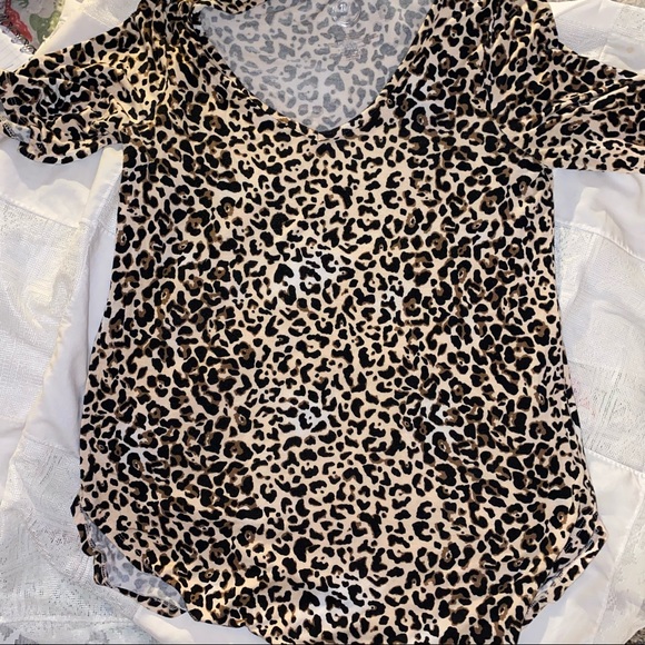 Maurices Tops - Maurices 247 Cheetah Print Top